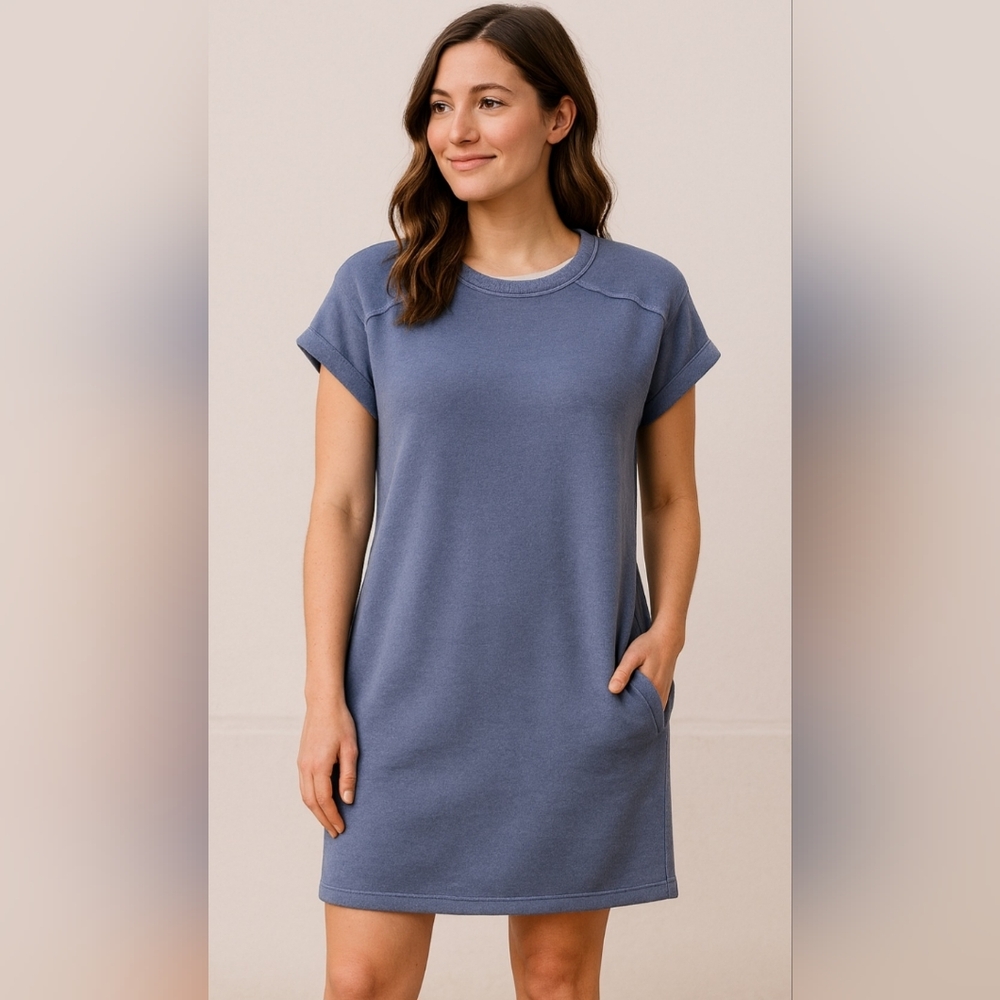 Hippie Rose Blue Midi Dress